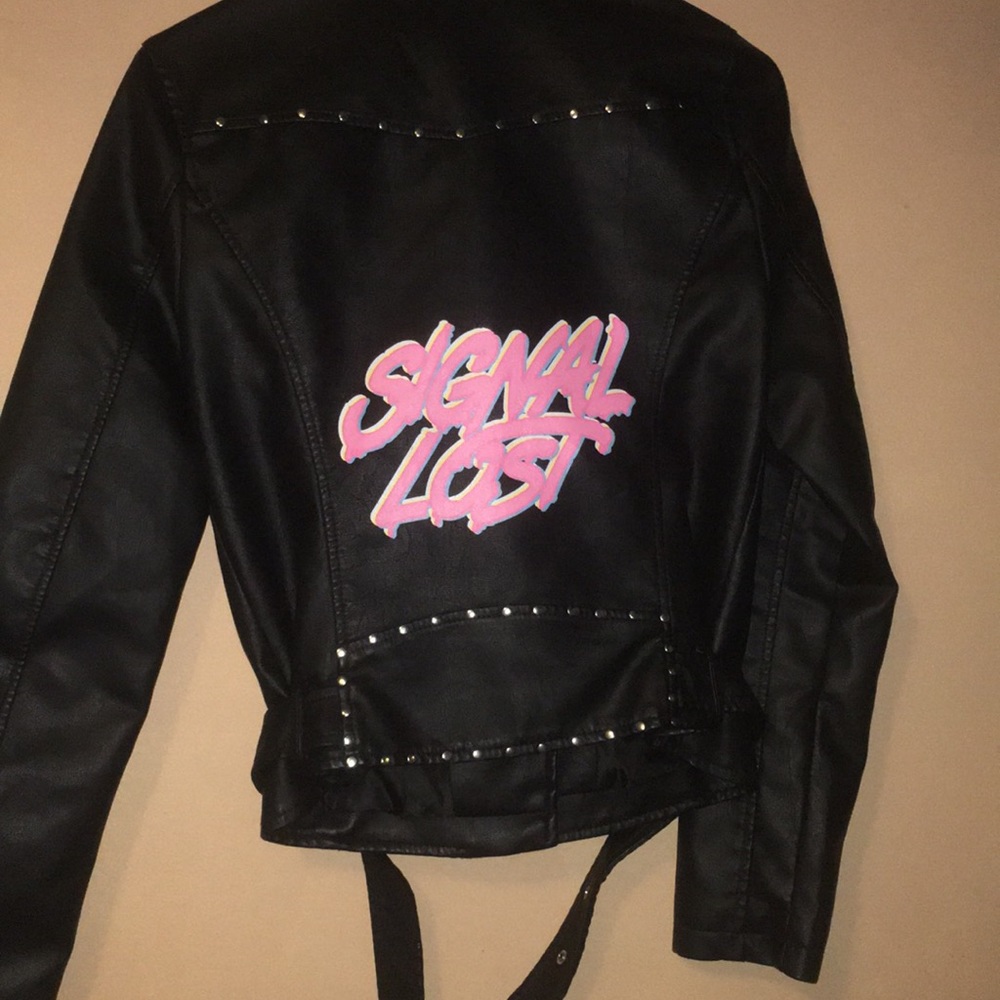 Leather jacket